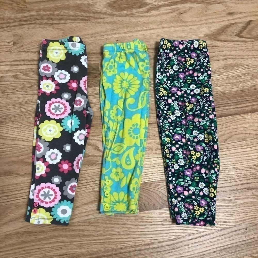 18 month Girls Printed Pants Bundle Carter’s